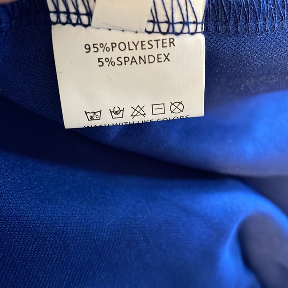 New Bodycon Formal Plus Size Women’s Dress Blue - Picture 5 of 8